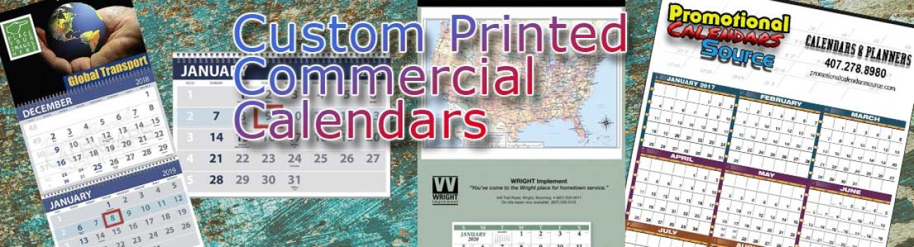 Commercial Calendars, Promotional Commercial Wall Calendars
