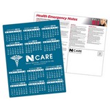 Laminated Paper Card Calendar  8.5x11 - 14 pt. Full Color Imprint promotional calendar – Laminated Card Calendars – 2026
