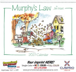 Murphys Law Promotional Calendar  promotional calendar – Humorous Calendars – 2026