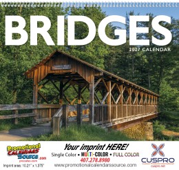 Bridges Promotional Calendar  promotional calendar – Landmarks Calendars – 2026