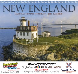 New England Promotional Calendar  promotional calendar – US States Calendars – 2026