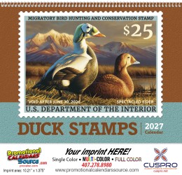 Duck Stamp Promotional Calendar  promotional calendar – Wildlife Art Calendars – 2026