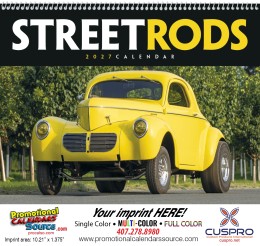 Street Rods Promotional Calendar  promotional calendar – Cars Calendars – 2026
