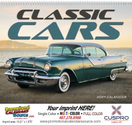 Classic Cars Promotional Calendar  promotional calendar – Cars Calendars – 2026