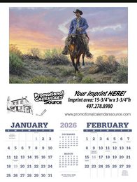 American West Calendar, Tim Cox Art promotional calendar – Horses Calendars – 2026
