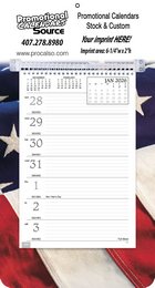 Weekly Memo Calendar Patriotic Theme for Desk & Wall promotional calendar – Memo Style Calendars – 2026