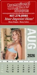 2027 Mystique  Stick-Up Self-Adhesive Calendar Topless Models promotional calendar – Nude StickUp Calendars – 2026