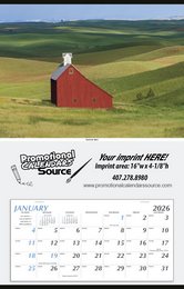 Summer Barn Hanger Apron Style Calendar - 18x28 | 2027 promotional calendar – Large Format Calendars – 2026