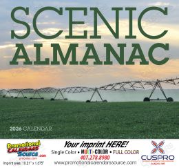 Scenic Almanac Promotional Calendar Size 10x19 promotional calendar – Scenic Calendars – 2026