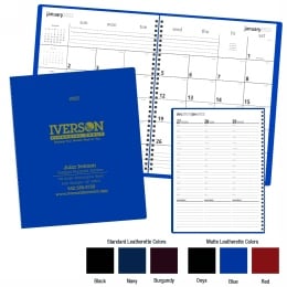 Monthly & Weekly Combo Desk Planner Calendar 9x11 promotional calendar – Monthly Desk Planners – 2026