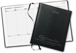 Symphony Weekly Desk Planner 8.5x10.5 promotional calendar – Weekly Desk Planners – 2026