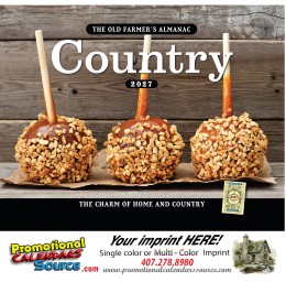 Country The Old Farmer&rsquo;s Almanac Calendar Stapled promotional calendar – Old Farmers Almanac Calendars – 2026