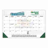 Desk Pad Calendar 4-Color Header Imprint, Size 17x11 promotional calendar – Full Color Desk Pad Calendars – 2026