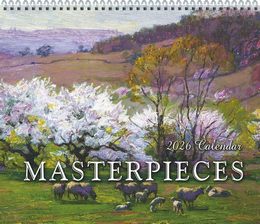 Masterpieces Art Calendar 2027, Spiral, 12.5x21 promotional calendar – Art Themed Calendars – 2026