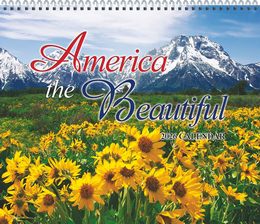 America The Beautiful Scenic Calendar 2027, Spiral, 12.5x21 promotional calendar – America Scenic Calendars – 2026