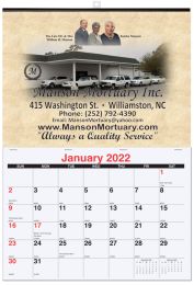 Half Apron Calendar Full Color Imprint size 12x17, Tear-Off Pages promotional calendar – Half-Apron Calendars – 2026