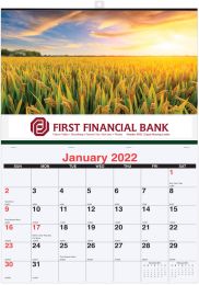 Half Apron Wall Calendar size 17x24, Stitched Pad, Full-Color Imprint promotional calendar – Half-Apron Calendars – 2026