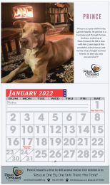 Custom Wall Calendar with Large Grid Numbers, Stapled Binding, 13 Full Color Images, Drop Ad Copy promotional calendar – Custom Multi Image Calendars – 2026