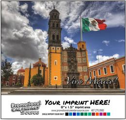 Scenes of Mexico Bilingual  Calendar - Vistas de Mexico 2027 promotional calendar – Mexico Calendars – 2026