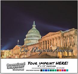 Majestic America Scenic Calendar - Spanish/English Bilingual Calendar promotional calendar – Spanish English Bilingual Calendars – 2026