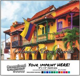 Colombia Tierra Querida Calendar, Bilingual Spanish/English promotional calendar – Sur America y Caribe Calendars – 2026