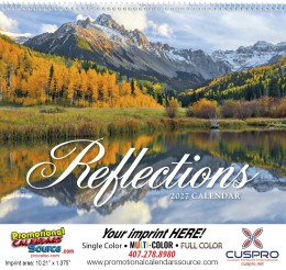 Reflections Promotional Wall Calendar  Spiral