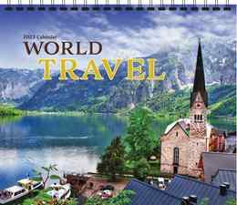World Travel Executive Scenic Wall Calendar, 13.5x24  promotional calendar – World Travel Calendars – 2026