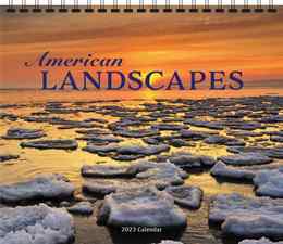 American Landscapes Scenic Wall Calendar, 13.5x24 promotional calendar – America Scenic Calendars – 2026