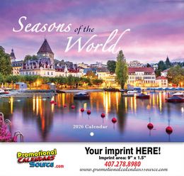 Seasons Of The World Promotional Calendar  promotional calendar – World Travel Calendars – 2026