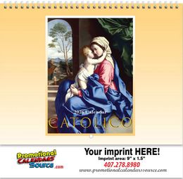 Catolico Religious Calendar w Spiral Binding promotional calendar – Catholic Calendars – 2026