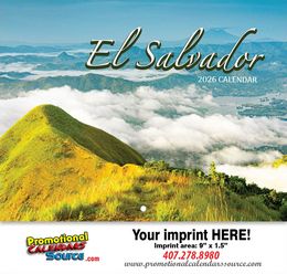 El Salvador Walll Calendar  Calendario Bilingue Espanol promotional calendar – Sur America y Caribe Calendars – 2026