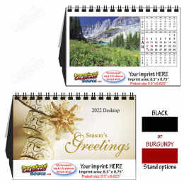 Scenic Beautiful America Large Desk Tent Calendar  promotional calendar – Tent Desk Calendars – 2026