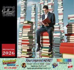 Motivation Calendar Stapled  promotional calendar – Motivational Calendars – 2026