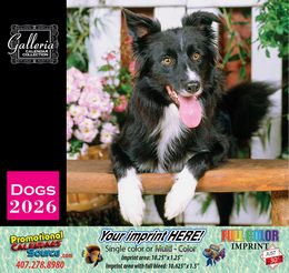 Dogs Promo Calendar  promotional calendar – Pets Calendars – 2026