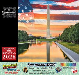 America the Beautiful Calendar  promotional calendar – America Scenic Calendars – 2026