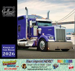 Kings of the Road Trucks Calendar  promotional calendar – Trucks Calendars – 2026