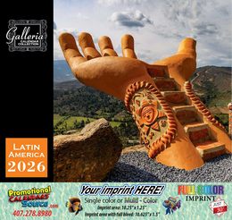 Beauty of Latin America Bilingual Calendar Spanish/English promotional calendar – Sur America y Caribe Calendars – 2026