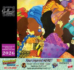 African-American Art Celebration Calendar  promotional calendar – African American Calendars – 2026