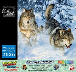 Wildlife Portraits Art Calendar  promotional calendar – Wildlife Art Calendars – 2026
