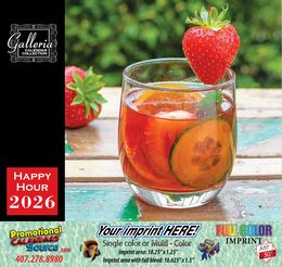 Happy Hour Cocktails Drinks Calendar  promotional calendar – Drinks Calendars – 2026
