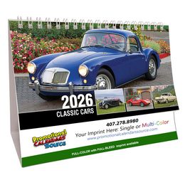 Classic Cars Value Desk Calendar promotional calendar – Value Desk Calendars – 2026