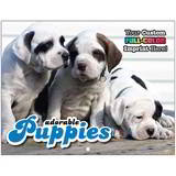 Puppies Promotional Mini Calendar promotional calendar – Mini Wall Calendars – 2026