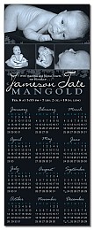 Calendar Magnet - 3.5x9 Square Corners - 25 mil. promotional calendar – Calendar Magnets – 2026