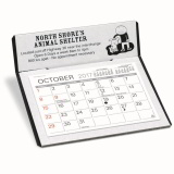 Natural Premier Desk Calendar promotional calendar – Easel Desk Calendars – 2026