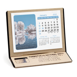 Dorado Desk Calendar promotional calendar – Easel Desk Calendars – 2026