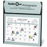 Ambassador Nu-Leth-R Desk Calendar promotional calendar – Easel Desk Calendars – 2026