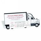 Semi Truck Shaped Desk Calendar promotional calendar – Vehicle Desk Calendars – 2026