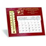 Emissary Desk Calendar w/ Thermometer promotional calendar – Easel Desk Calendars – 2026