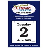 Daily Date Calendar with Large Date Pad 6x5.5 promotional calendar – Daily Date Calendars – 2026