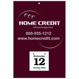 Daily Date Calendar size 8-3/8x12-3/8 with 3x3 refillable date pad, Foil Stamped promotional calendar – Daily Date Calendars – 2026